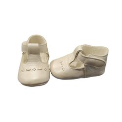 PEUCA 7630 PEPITO  NACAR PICADO -PASADO CUQUITO. ZAPATOS PARA BEBE - CALZADO . CALZADO 16. 