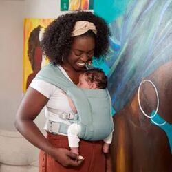 Mochila Portabebés Recién Nacido Embrace olive ergobaby. PUERICULTURA Y COMPLEMENTOS PARA BEBES - PORTEO LACTANCIA MOCHILAS