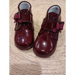 BOTA 2507 CHAROL BURDEOS GIOVI. ZAPATOS PARA BEBE - CALZADO NIÑA Botas OUTLET . CALZADO 18. 