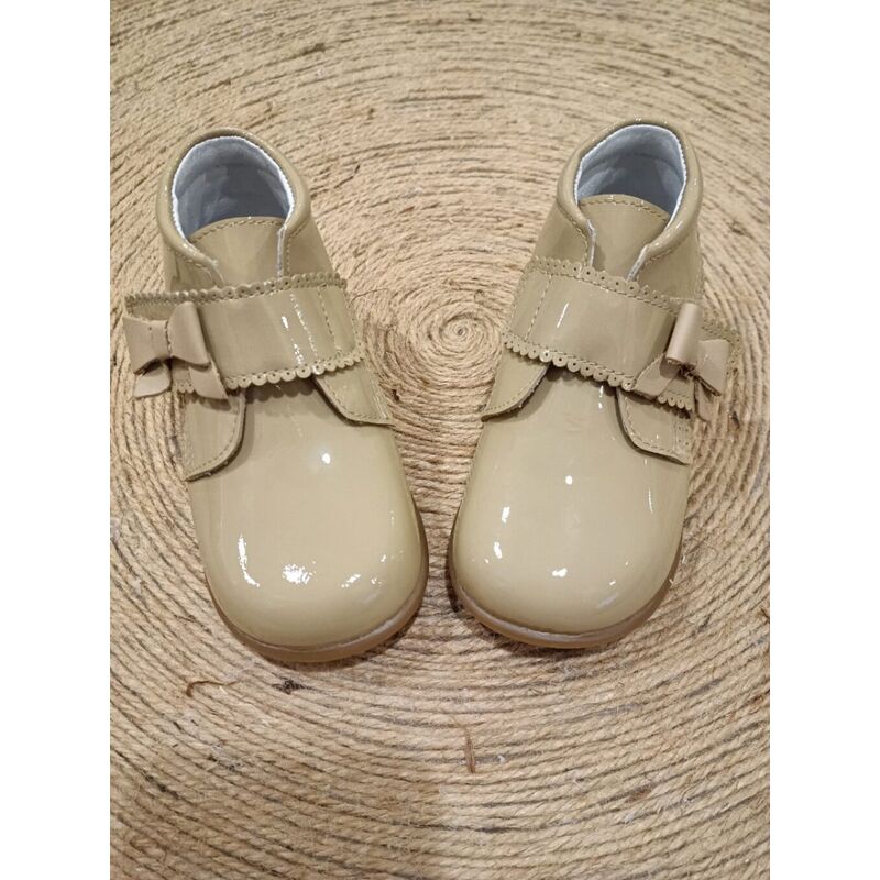 BOTA 2507 CHAROL PIEDRA  GIOVI. ZAPATOS PARA BEBE - CALZADO NIÑA Botas OUTLET . CALZADO 18. 