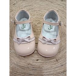 ZAPATO 2565 PREANDANTE CHAROL ROSA GIOVI. ZAPATOS PARA BEBE - CALZADO NIÑA OUTLET . CALZADO 23. 