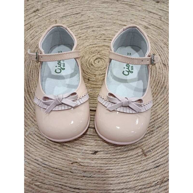ZAPATO 2565 PREANDANTE CHAROL ROSA GIOVI. ZAPATOS PARA BEBE - CALZADO NIÑA OUTLET . CALZADO 23. 