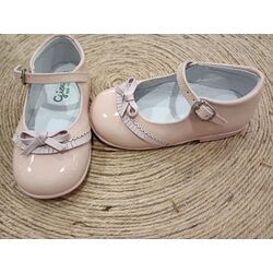 ZAPATO 2565 PREANDANTE CHAROL ROSA GIOVI. ZAPATOS PARA BEBE - CALZADO NIÑA OUTLET . CALZADO 23. 