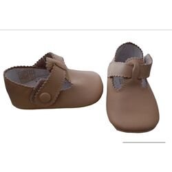 A1821 PEUCA PEPITO CAMEL  NAPA PANYNO. ZAPATOS PARA BEBE - CALZADO Peuca de Niño OUTLET . CALZADO 18. 