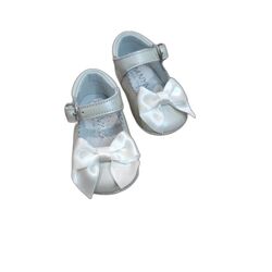 A2608  ZAPATO NACARADO PORCELANA LAZO PANYNO. ZAPATOS PARA BEBE - CALZADO Peuca de Niña Bautizo OUTLET . CALZADO 16. 