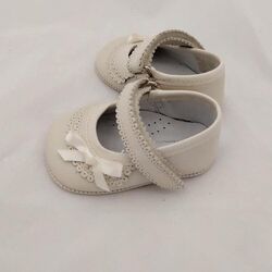 A2802 ZAPATO NACARADO PORCELANA PANYNO. ZAPATOS PARA BEBE - CALZADO Peuca de Niña OUTLET . CALZADO 17. 