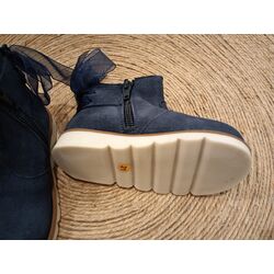 Bota serraje Navy B2721 Panyno. ZAPATOS PARA BEBE - CALZADO NIÑA Botas OUTLET . CALZADO 19. 