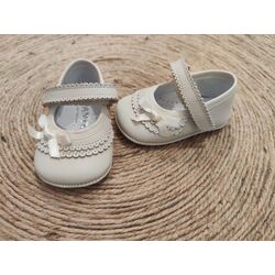 Peuca A2204 nacarado porcelana Panyno. ZAPATOS PARA BEBE - CALZADO NIÑA OUTLET . CALZADO 16. 