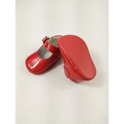 Peuca A2208 charol rojo Panyno. ZAPATOS PARA BEBE - CALZADO Peuca de Niña OUTLET . CALZADO 16. 