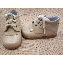 ZAPATO 2261 PREANDANTE NAPA/CHAROL PIEDRA GIOVI. ZAPATOS PARA BEBE - CALZADO NIÑA Botas Peuca de Niño OUTLET . CALZADO 21. 