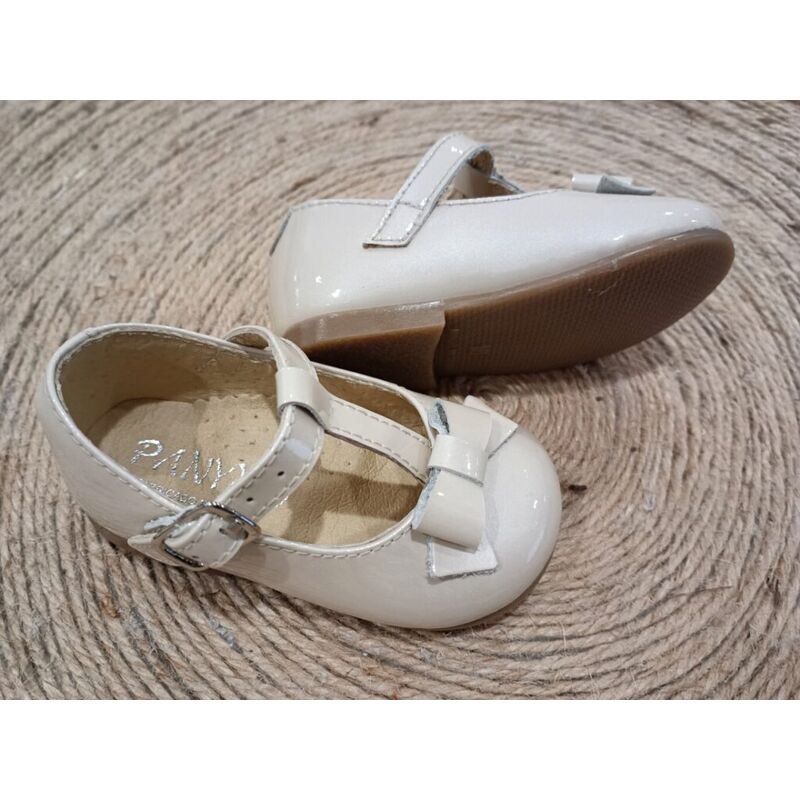 ZAPATO JACA  B2013 NIÑA CHAROL PANYNO. OUTLET ZAPATOS PARA BEBE - CALZADO NIÑO NIÑA . CALZADO 19. 