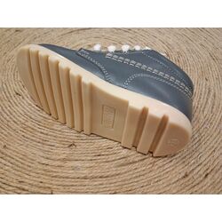 BOTA 25531 KIKER NAPA GRIS OSCURO LEON SHOES. ZAPATOS PARA BEBE - CALZADO NIÑO NIÑA OUTLET . CALZADO 23. 