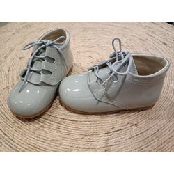 BOTA B2133 INGLESA GRIS CHAROL PANYNO. OUTLET ZAPATOS PARA BEBE - CALZADO NIÑO NIÑA . CALZADO 23. 