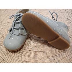 BOTA B2133 INGLESA GRIS CHAROL PANYNO. OUTLET ZAPATOS PARA BEBE - CALZADO NIÑO NIÑA . CALZADO 23. 