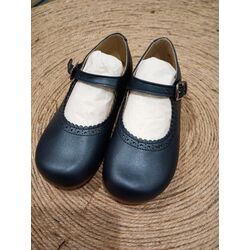 B2105 ZAPATO NACARADO AZUL NIÑA PANYNO. ZAPATOS PARA BEBE - CALZADO NIÑA . CALZADO 25. 