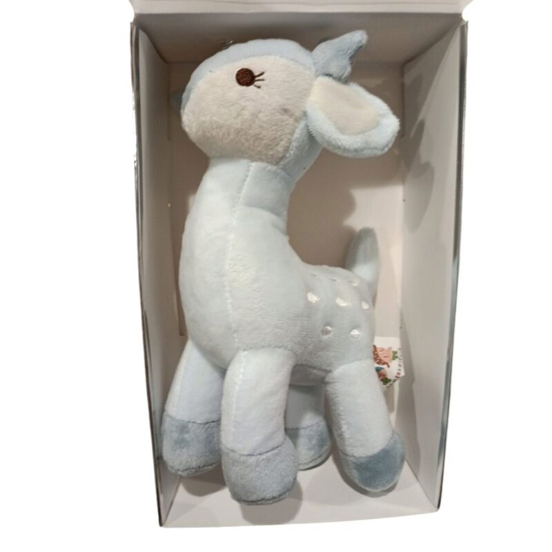 10776  Muñeco sonajero ciervo  multicolor  gamberritos. JUGUETES PARA BEBE - PRIMEROS PELUCHES Y MUÑECOS . Color Azul. 