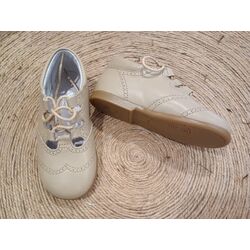 ZAPATO INGLES NAKA B1603 PANYNO. ZAPATOS PARA BEBE - CALZADO NIÑO NIÑA OUTLET . CALZADO 18. Color CAMEL. 
