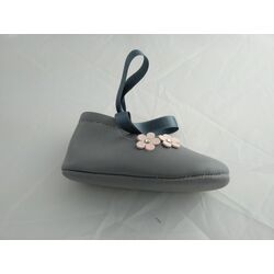 PEUCA 50137  MERCEDITAS ZAPATO NAPA  CON FLOR   CUQUITO. ZAPATOS PARA BEBE - CALZADO Peuca de Niña invierno ,Bota ,Botas con