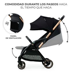 SILLA DE PASEO APINO   KINDERCKRAFT. COCHECITOS-CARRICOCHES PARA BEBE SILLAS DE PASEO . Color Negro. 
