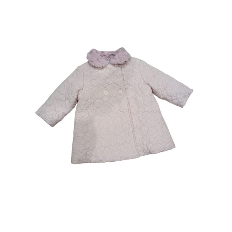 ABRIGO ACOLCHADO 70202  COCO AQUA. ROPA PARA BEBES ,PREMAMA Y COLEGIAL - DE 0 5 AÑOS INVIERNO NIÑA Abrigos Cazadoras OUTLET .