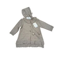 Abrigo de punto 7056 Etincelles Faibles Mac ilusion. ROPA PARA BEBES ,PREMAMA Y COLEGIAL - DE 0 5 AÑOS INVIERNO NIÑA Abrigos