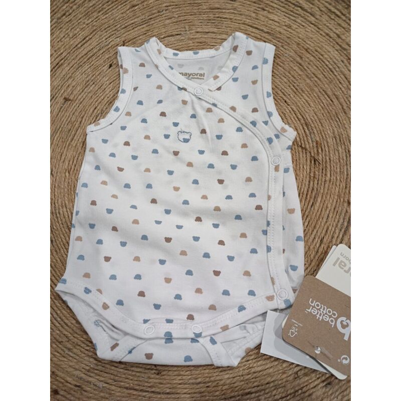 1702 Body m/s Mayoral. ROPA PARA BEBES ,PREMAMA Y COLEGIAL - DE 0 5 AÑOS INFANTIL VERANO . TALLAS 0 1 MES. 