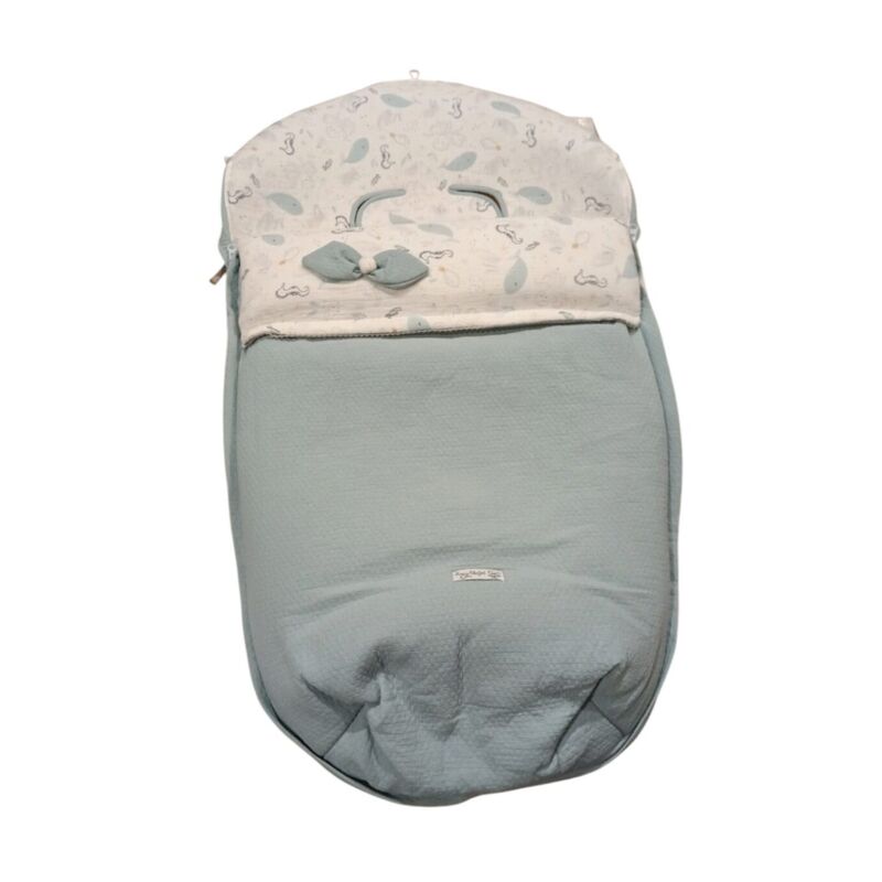 721161 SACO SILLA UNIVERSAL  1161 MOBY DICK ARTESANIA ROSY. COCHECITOS-CARRICOCHES PARA BEBE SACOS Y TEXTILES . Color Verde. 