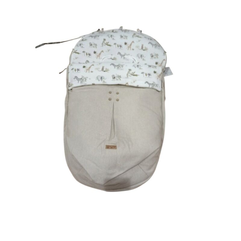 721183 SACO SILLA UNIVERSAL  1183 DARIEN  ARTESANIA ROSY. COCHECITOS-CARRICOCHES PARA BEBE SACOS Y TEXTILES . Color CAMEL. 