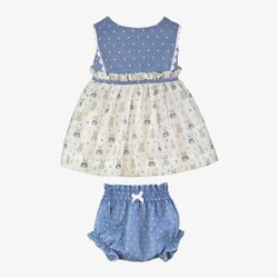 370035VB VESTIDO BRAGUITA BEBE MIRANDA. ROPA PARA BEBES ,PREMAMA Y COLEGIAL - DE 0 5 AÑOS INFANTIL VERANO NIÑA Conjuntos .