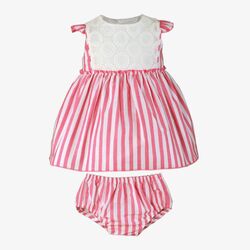 370144VB VESTIDO BRAGUITA BEBE MIRANDA. ROPA PARA BEBES ,PREMAMA Y COLEGIAL - DE 0 5 AÑOS INFANTIL VERANO NIÑA Vestidos . TALLAS
