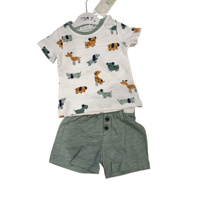 2347 Conjunto niño Garvel. ROPA PARA BEBES ,PREMAMA Y COLEGIAL - DE 0 5 AÑOS INFANTIL VERANO NIÑA Conjuntos Camisetas . TALLAS 3