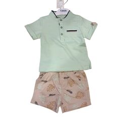 2358 Conjunto niño Garvel. ROPA PARA BEBES ,PREMAMA Y COLEGIAL - DE 0 5 AÑOS INFANTIL VERANO NIÑO Conjuntos Camisetas Pantalones