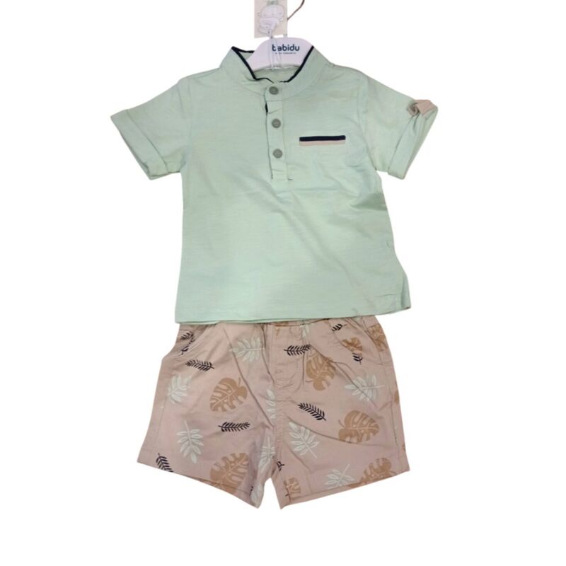 2358 Conjunto niño Garvel. ROPA PARA BEBES ,PREMAMA Y COLEGIAL - DE 0 5 AÑOS INFANTIL VERANO NIÑO Conjuntos Camisetas Pantalones