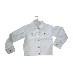 285 Cazadora vaquera blanca Garvel. ROPA PARA BEBES ,PREMAMA Y COLEGIAL - DE 0 5 AÑOS INFANTIL VERANO NIÑA Abrigos Accesorios