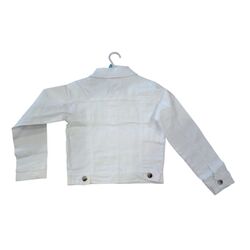 285 Cazadora vaquera blanca Garvel. ROPA PARA BEBES ,PREMAMA Y COLEGIAL - DE 0 5 AÑOS INFANTIL VERANO NIÑA Abrigos Accesorios