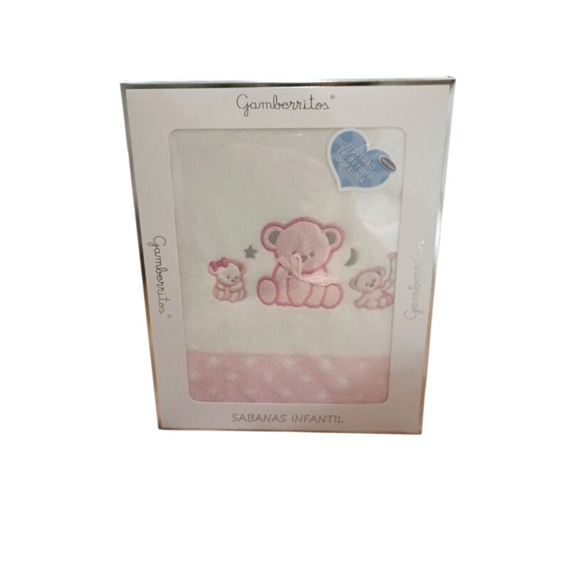 10893 Juego de sábanas doralina 60x120 Gamberritos. MOBILIARIO Y DECORACION PARA BEBE - ROPA CUNA MINICUNA SABANAS . Color Rosa. 10893 Juego de sábanas doralina 60x120 Gamberritos. MOBILIARIO Y DECORACION PARA BEBE - ROPA CUNA MINICUNA SABANAS . Color Rosa.