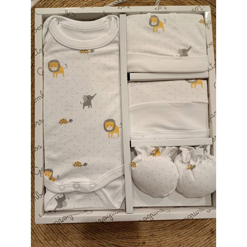 10910 CONJUNTO INFANTIL 4 PZ GAMBERRITOS. ROPA PARA BEBES ,PREMAMA Y COLEGIAL - DE 0 5 AÑOS INTERIOR Complementos Bodys INFANTIL