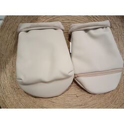 Guantes polipiel con pelo 4502k Rosy. COCHECITOS-CARRICOCHES PARA BEBE ACCESORIOS DE . Color CAMEL. 