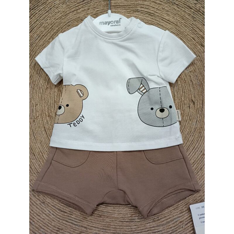 1206 Conjunto de pantalón corto mayoral. ROPA PARA BEBES ,PREMAMA Y COLEGIAL - DE 0 5 AÑOS INFANTIL VERANO RECIEN NACIDO MAYORAL