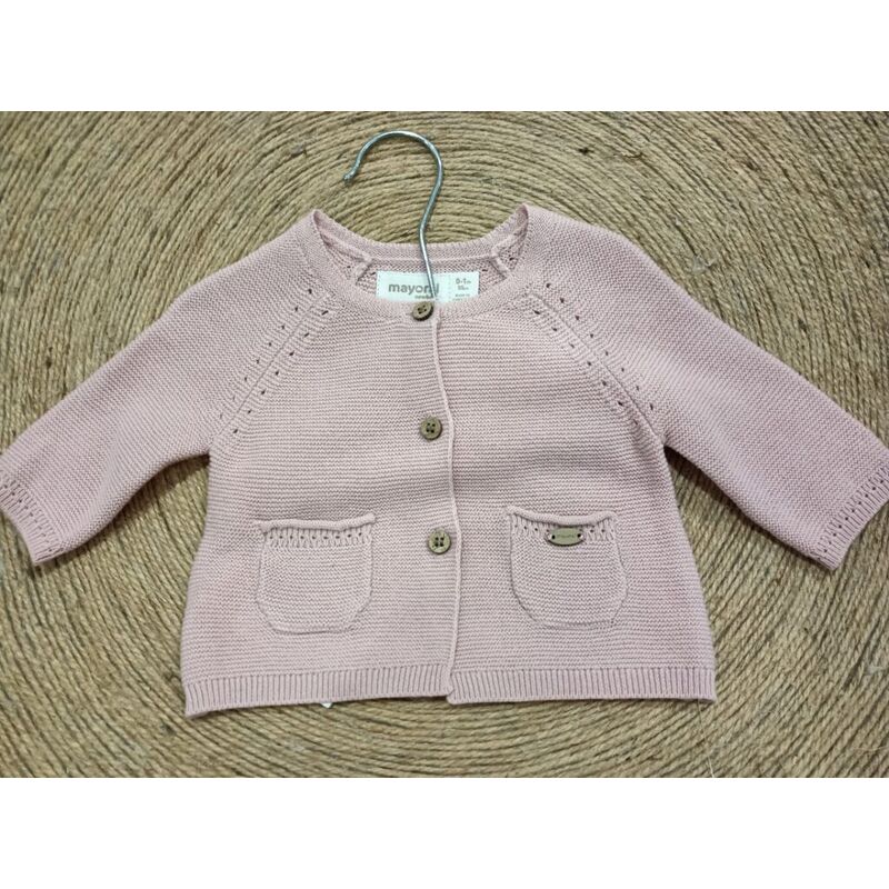 1307 Rebeca larga tricot mayoral. ROPA PARA BEBES ,PREMAMA Y COLEGIAL - DE 0 5 AÑOS INFANTIL VERANO RECIEN NACIDO MAYORAL 0-1 55