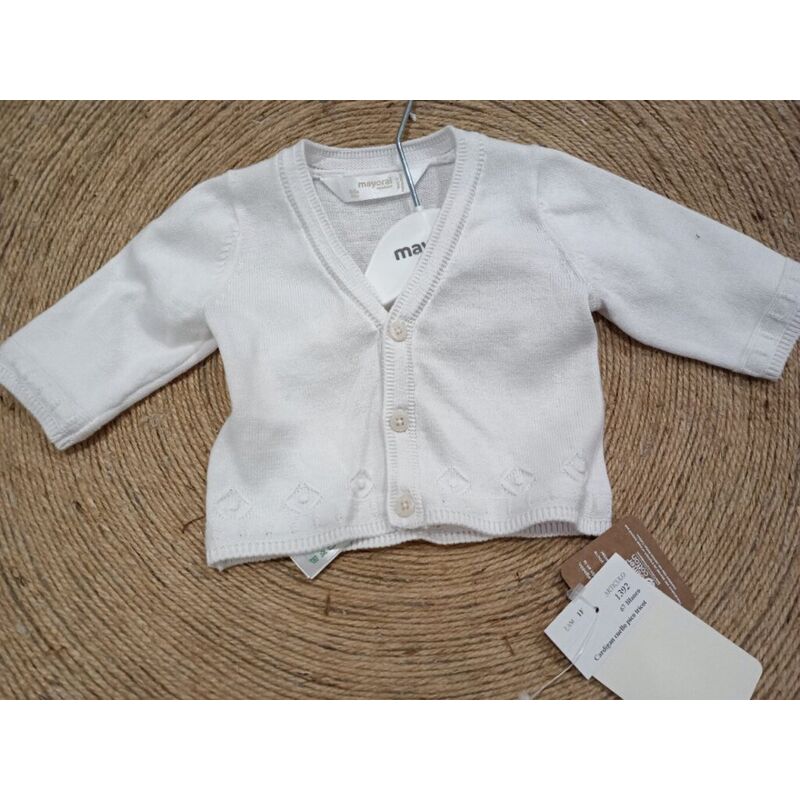 1392 Cardigan cuello pico tricot mayoral. ROPA PARA BEBES ,PREMAMA Y COLEGIAL - DE 0 5 AÑOS INFANTIL VERANO RECIEN NACIDO