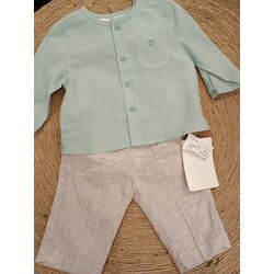 1564 Conjunto pantalón largo y camisa mayoral. ROPA PARA BEBES ,PREMAMA Y COLEGIAL - DE 0 5 AÑOS INFANTIL VERANO RECIEN NACIDO