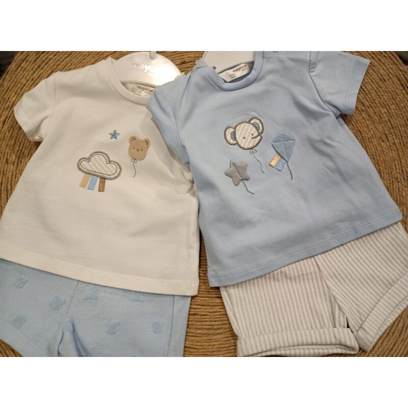 1609 Conjunto de cuatro piezas mayoral. ROPA PARA BEBES ,PREMAMA Y COLEGIAL - DE 0 5 AÑOS INFANTIL VERANO RECIEN NACIDO MAYORAL