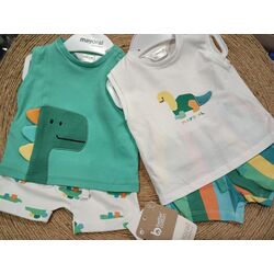 1625 Conjunto cuatro piezas mayoral. ROPA PARA BEBES ,PREMAMA Y COLEGIAL - DE 0 5 AÑOS INFANTIL VERANO RECIEN NACIDO MAYORAL 0-1