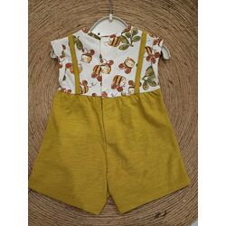 1660 Pelele punto  mayoral. ROPA PARA BEBES ,PREMAMA Y COLEGIAL - DE 0 5 AÑOS INFANTIL VERANO RECIEN NACIDO MAYORAL 0-1 55 CM .