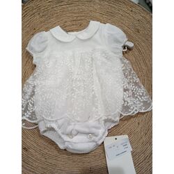 1666 Pelele ceremonio mayoral. ROPA PARA BEBES ,PREMAMA Y COLEGIAL - DE 0 5 AÑOS INFANTIL VERANO RECIEN NACIDO MAYORAL 0-1 55 CM