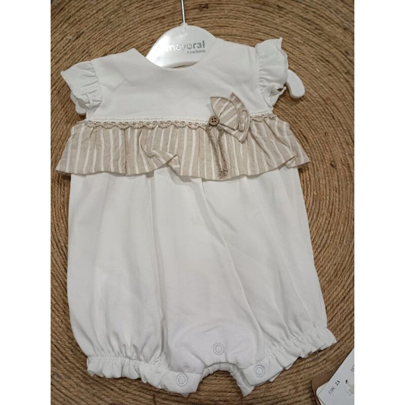 1748 Pijama corto mayoral. ROPA PARA BEBES ,PREMAMA Y COLEGIAL - DE 0 5 AÑOS INFANTIL VERANO RECIEN NACIDO MAYORAL 0-1 55 CM .