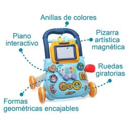 4502 Andador educativo kiokids. JUGUETES PARA BEBE - TRICICLOS Y MOTOS DE . Color Azul. 