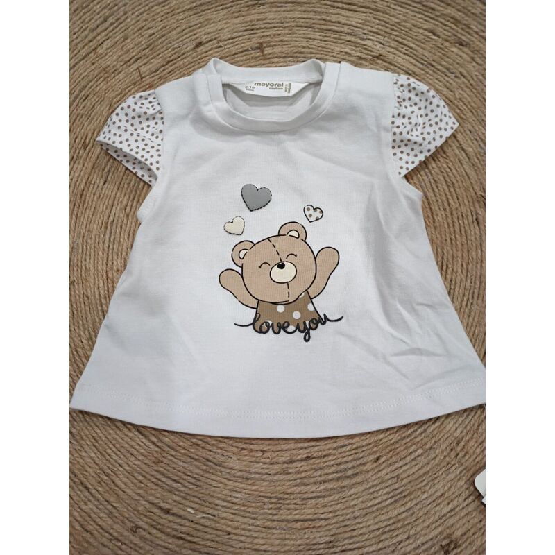1070 Camiseta de manga corta mayoral. ROPA PARA BEBES ,PREMAMA Y COLEGIAL - DE 0 5 AÑOS INFANTIL VERANO RECIEN NACIDO MAYORAL
