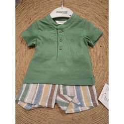 1217 Conjunto pantalón corto mayoral. ROPA PARA BEBES ,PREMAMA Y COLEGIAL - DE 0 5 AÑOS INFANTIL VERANO RECIEN NACIDO MAYORAL